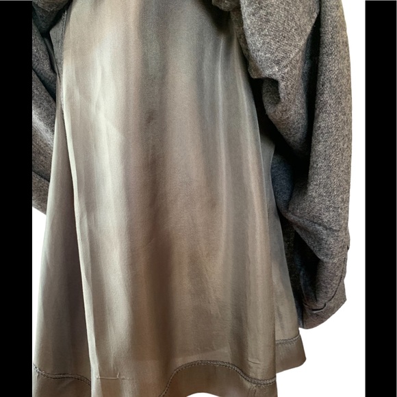 Womens Vintage Union Made Gray Wool Skirt by The Villager - Picture 4 of 10